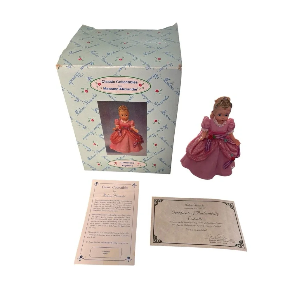 Madame‎ Alexander Cinderella Figurine 1999 w/ Box COA Limited Edition